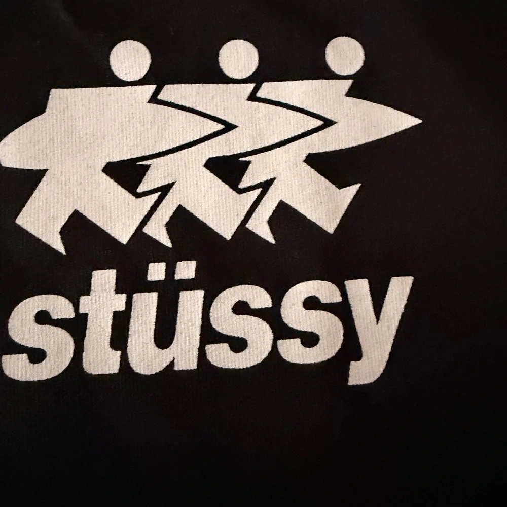 Stussy Black Short-Sleeve Tee - Picture 4 of 7